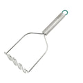 Potetmoser rustfritt stål 31 cm forfra