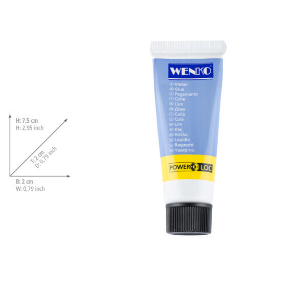 Power-Loc® erstatningslim for veggserier 10 ml - Wenko nærbilde av tube