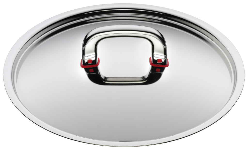 Premium One erstatningslokk 24 cm rustfritt stål WMF forfra