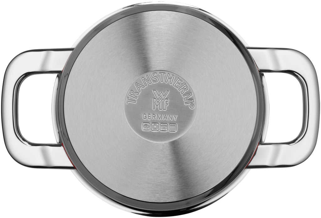 Detalj av Premium One gryte med lokk 16,5 cm rustfritt stål induksjon håndtak
