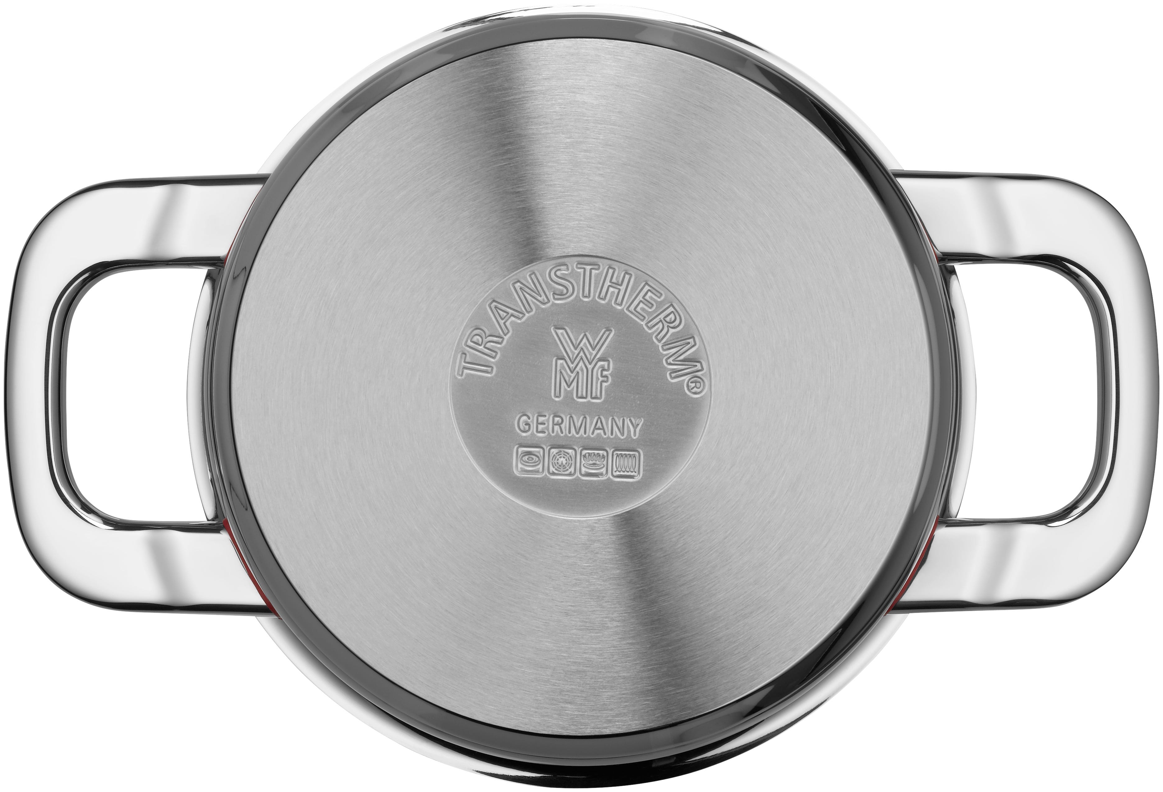 Detalj av Premium One gryte med lokk 16,5 cm rustfritt stål induksjon håndtak