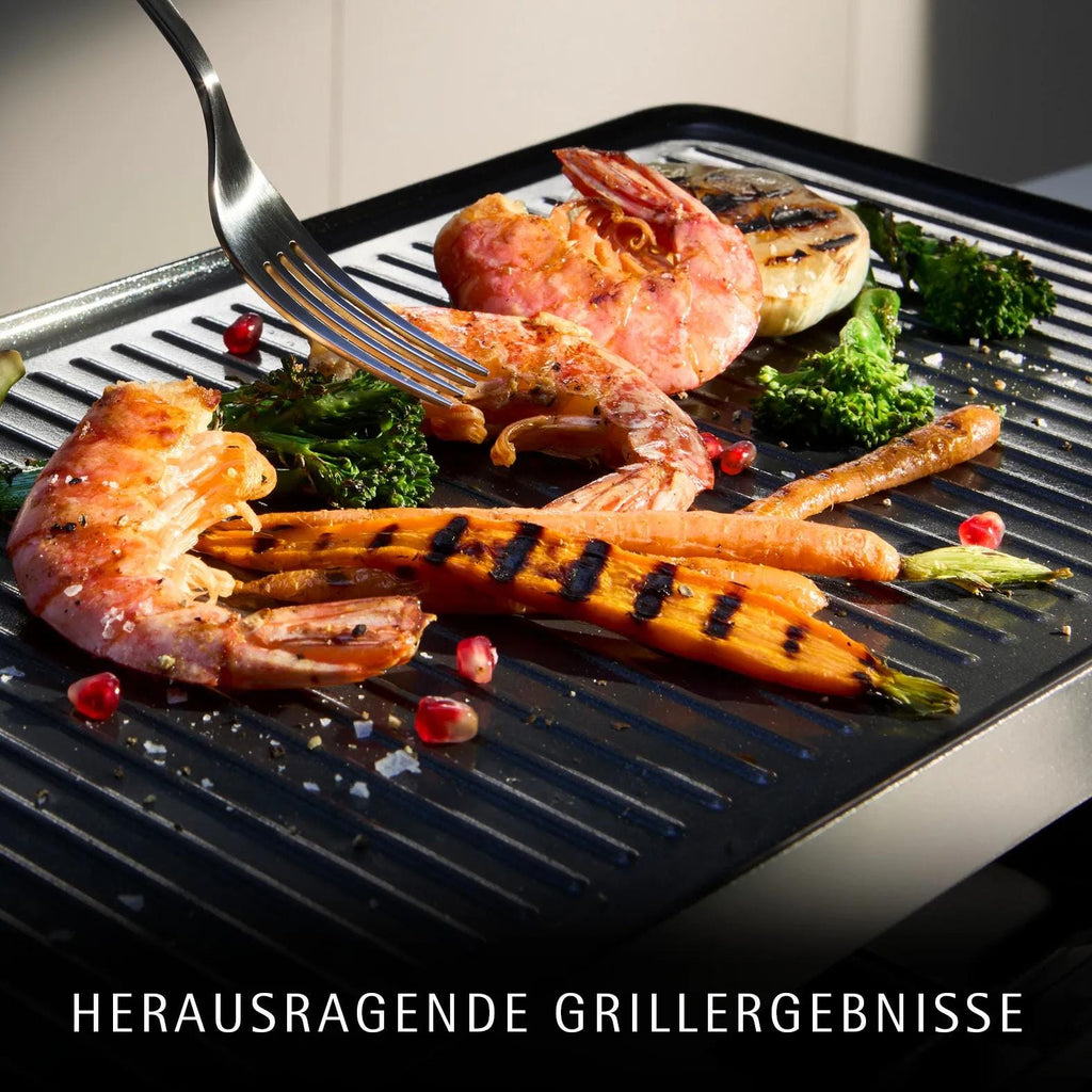 Raclettegrill for 8 personer med non-stick grillplate WMF Lono med spatel