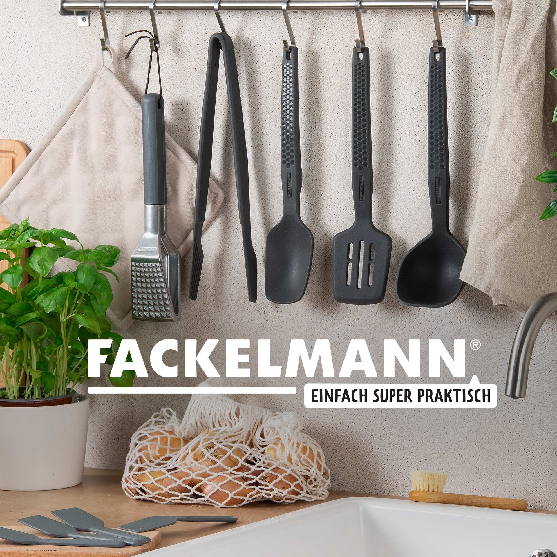 Raclettespatel 4 stk varmebestandig opp til 270°C - Fackelmann oppvaskmaskin