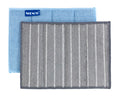 Rengjøringssvamp mikrofiber grå 2-pack - Wenko forfra