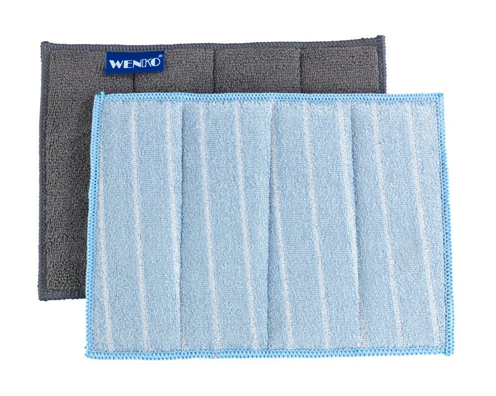 Rengjøringssvamp mikrofiber grå 2-pack - Wenko bakside