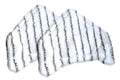 Reservetrekk mikrofiber til fleksmopp 2-delt sett hvit Maximex forfra