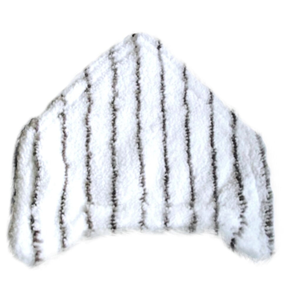 Reservetrekk mikrofiber til fleksmopp 2-delt sett hvit Maximex bakside