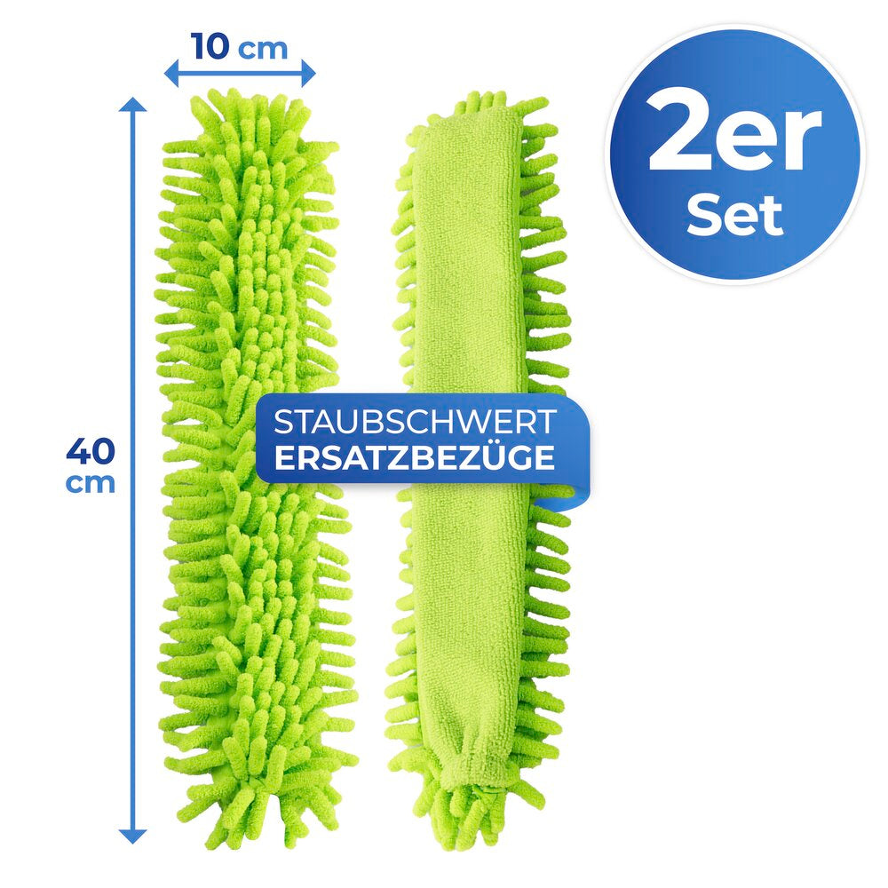 Reservetrekk til støvsverd 2-delt sett spesialfiber - Maximex bakside