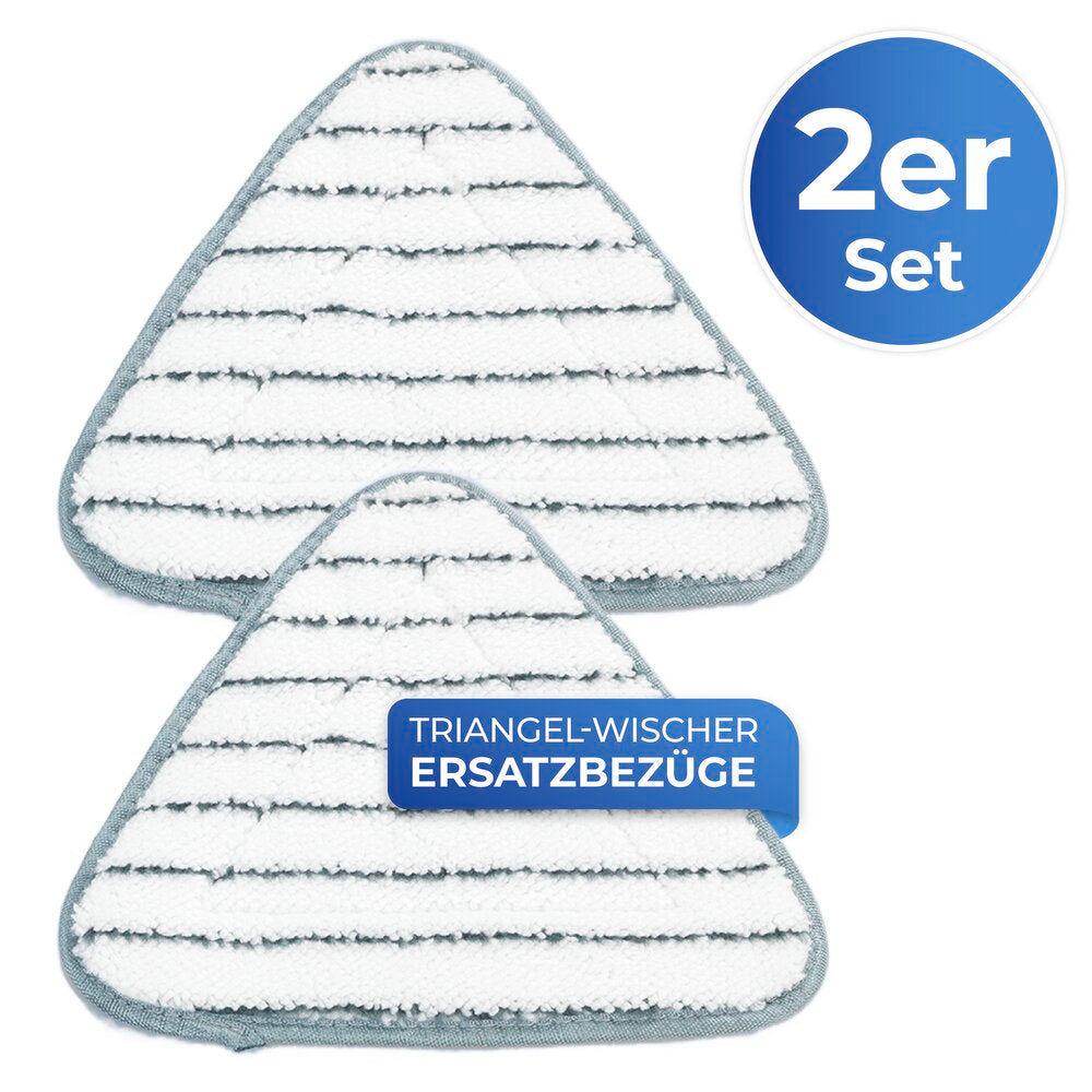 Reservetrekk til triangelmopp 2-delt mikrofiber Maximex bakside