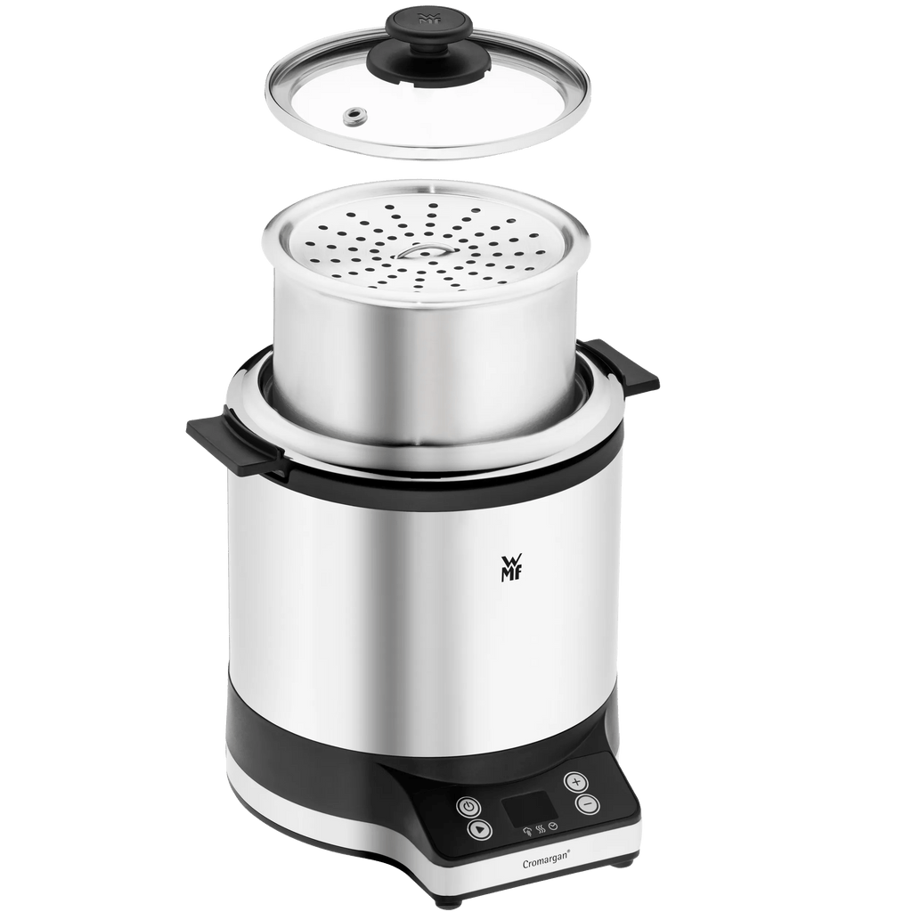 Riskoker med lunch-to-go-boks 220W non-stick - WMF bakside