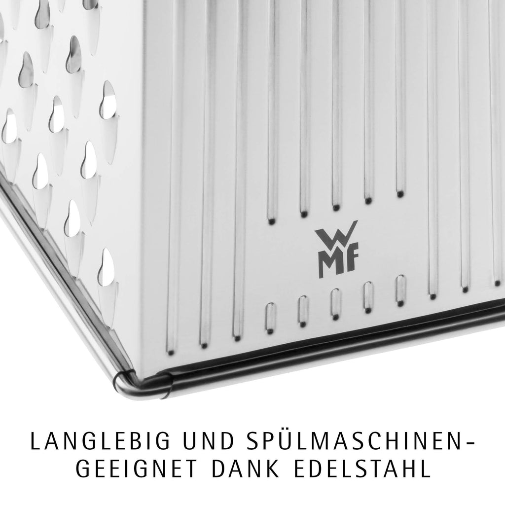 Rivjern 4-sidig rustfritt stål 10,5 x 24 cm - WMF nærbilde av håndtak