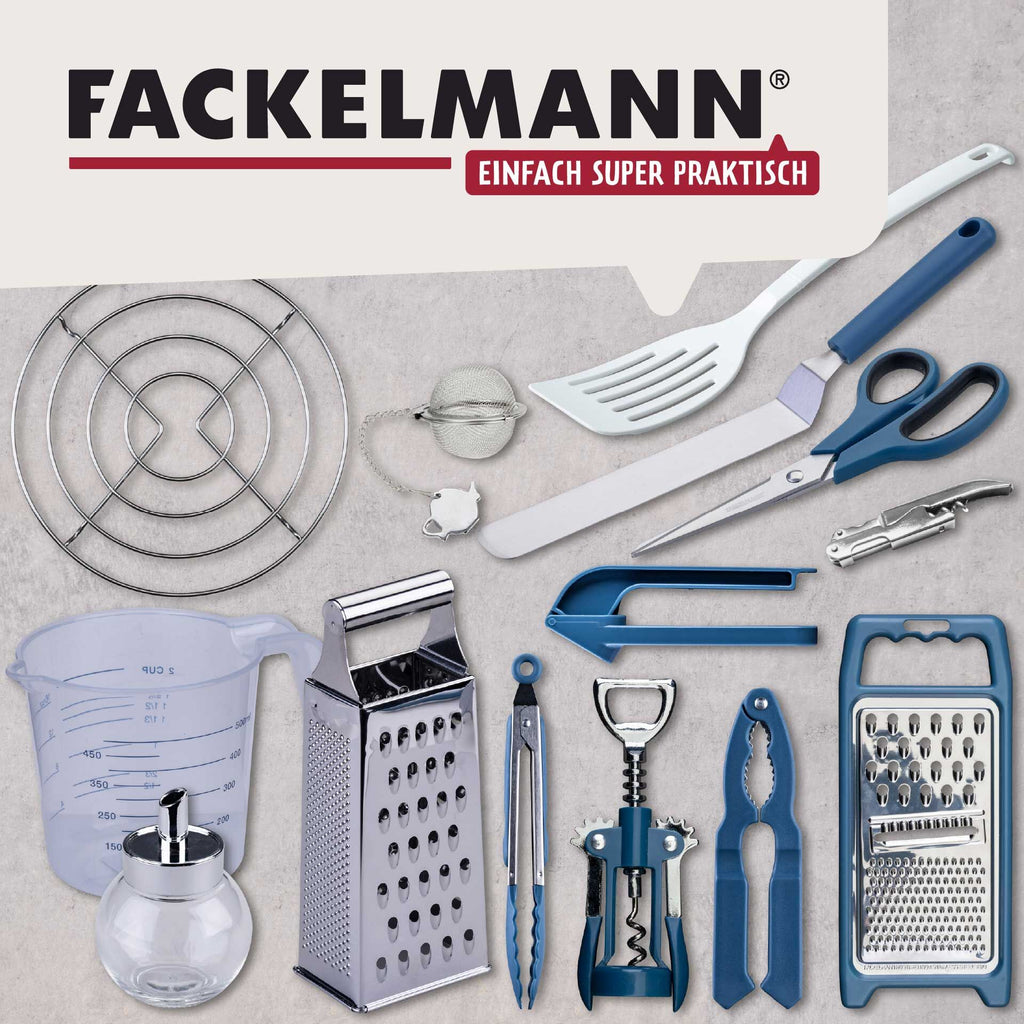Rivjern 4-sidig rustfritt stål 22 cm Essential pakket i emballasje