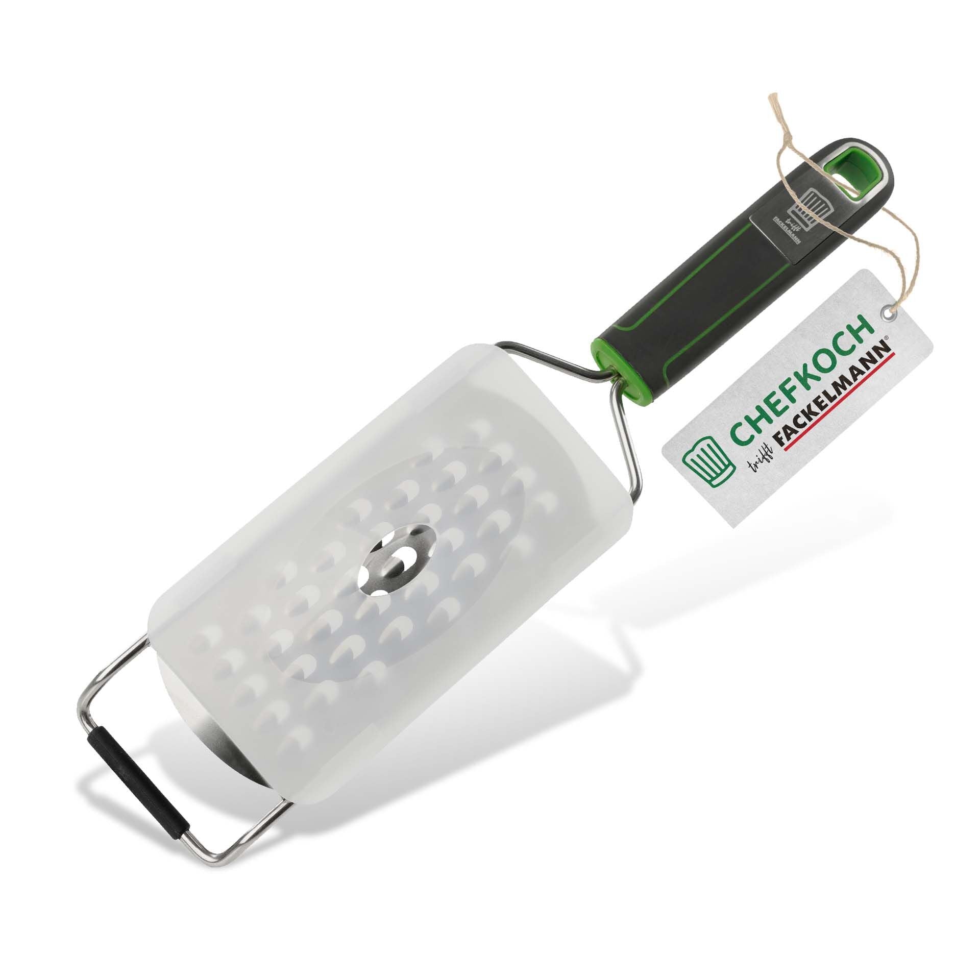 Rivjern grovt med håndtak - Chefkoch trifft Fackelmann nærbilde av grep