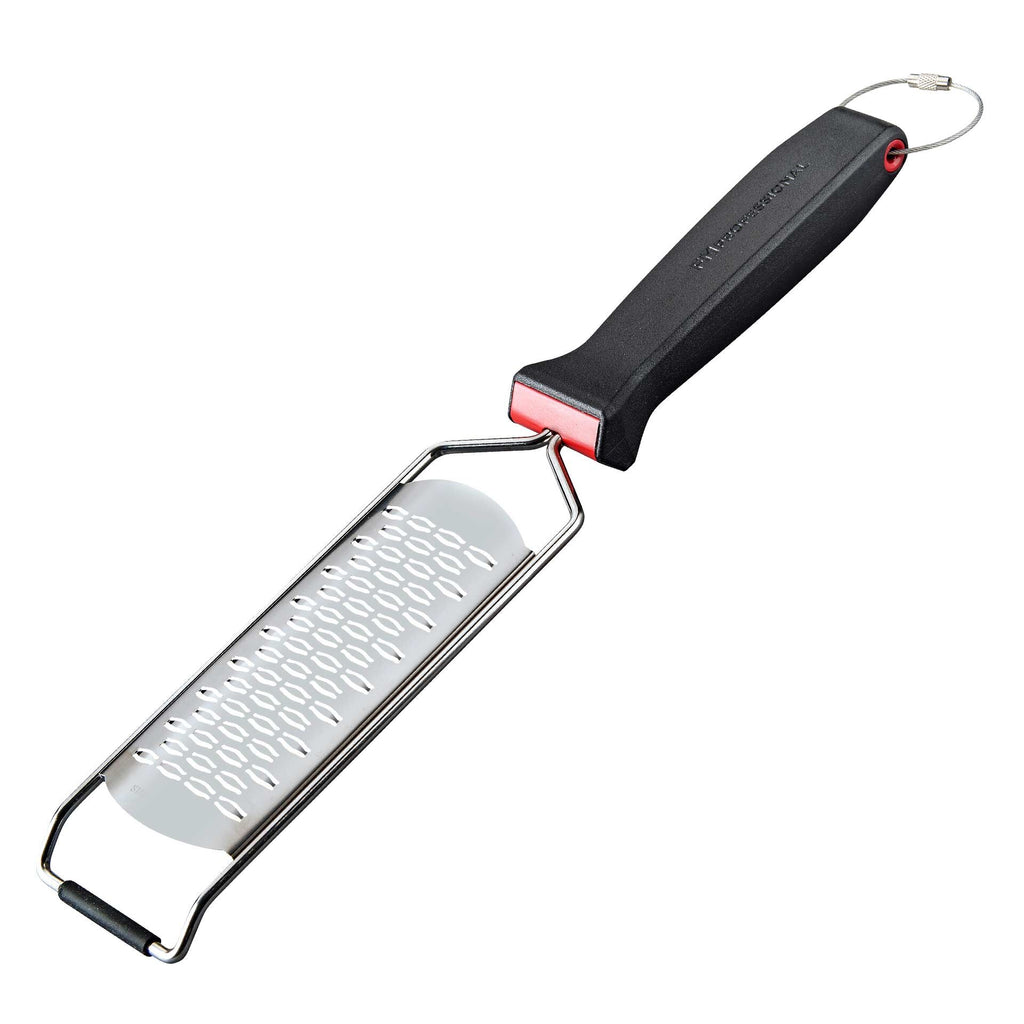 Rivjern kort rustfritt stål 37x8 cm med beskyttelse - FMprofessional forfra