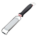 Rivjern kort rustfritt stål 37x8 cm med beskyttelse - FMprofessional forfra