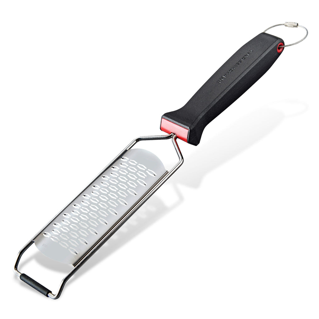Rivjern kort rustfritt stål 37x8 cm med beskyttelse - FMprofessional i bruk