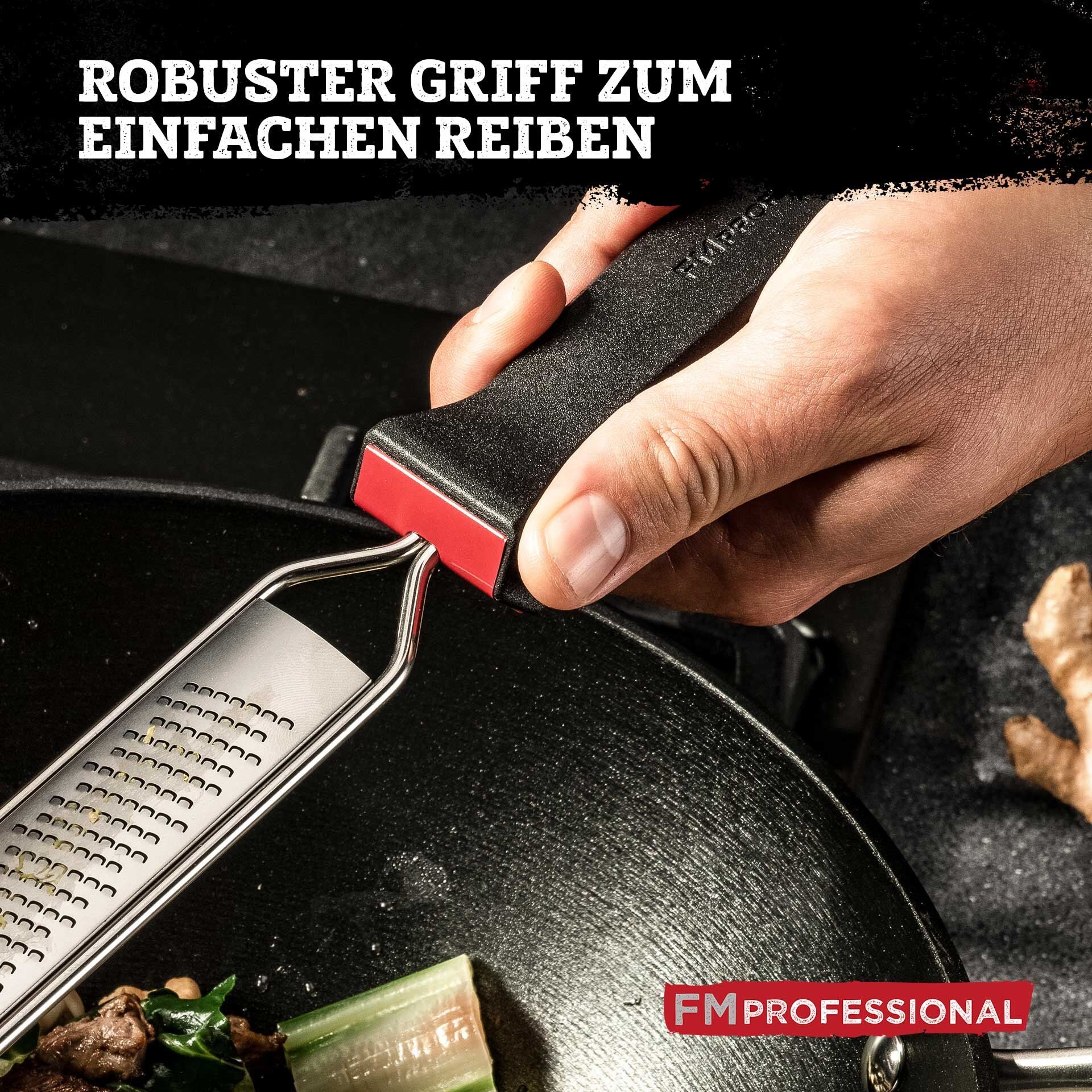 Rivjern langt finrevet 45x5 cm rustfritt stål - FMprofessional i bruk