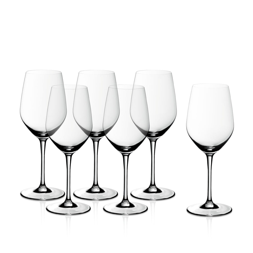 Rødvinsglass krystall 6-delt sett EasyPlus - WMF forfra