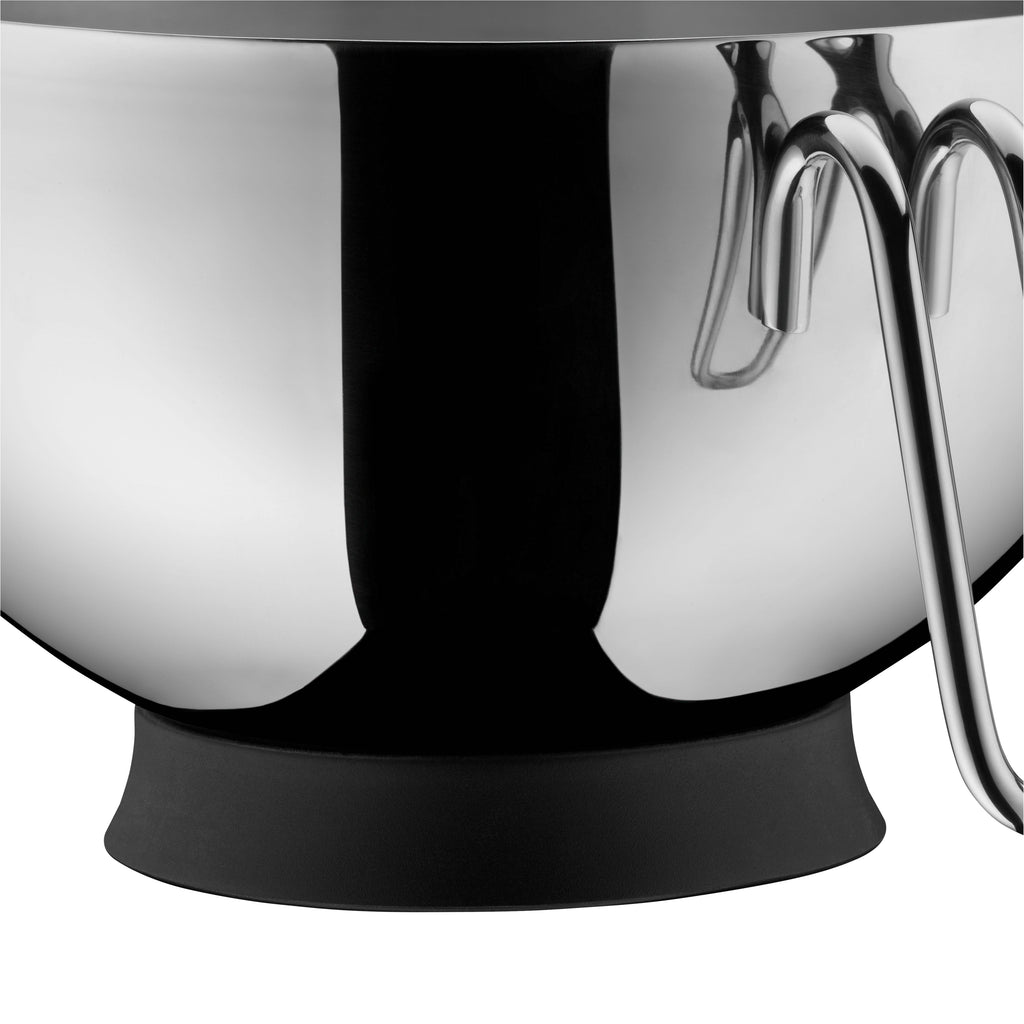 Detalj av Rørebolle rustfritt stål 20 cm 1,5 L med standfot WMF