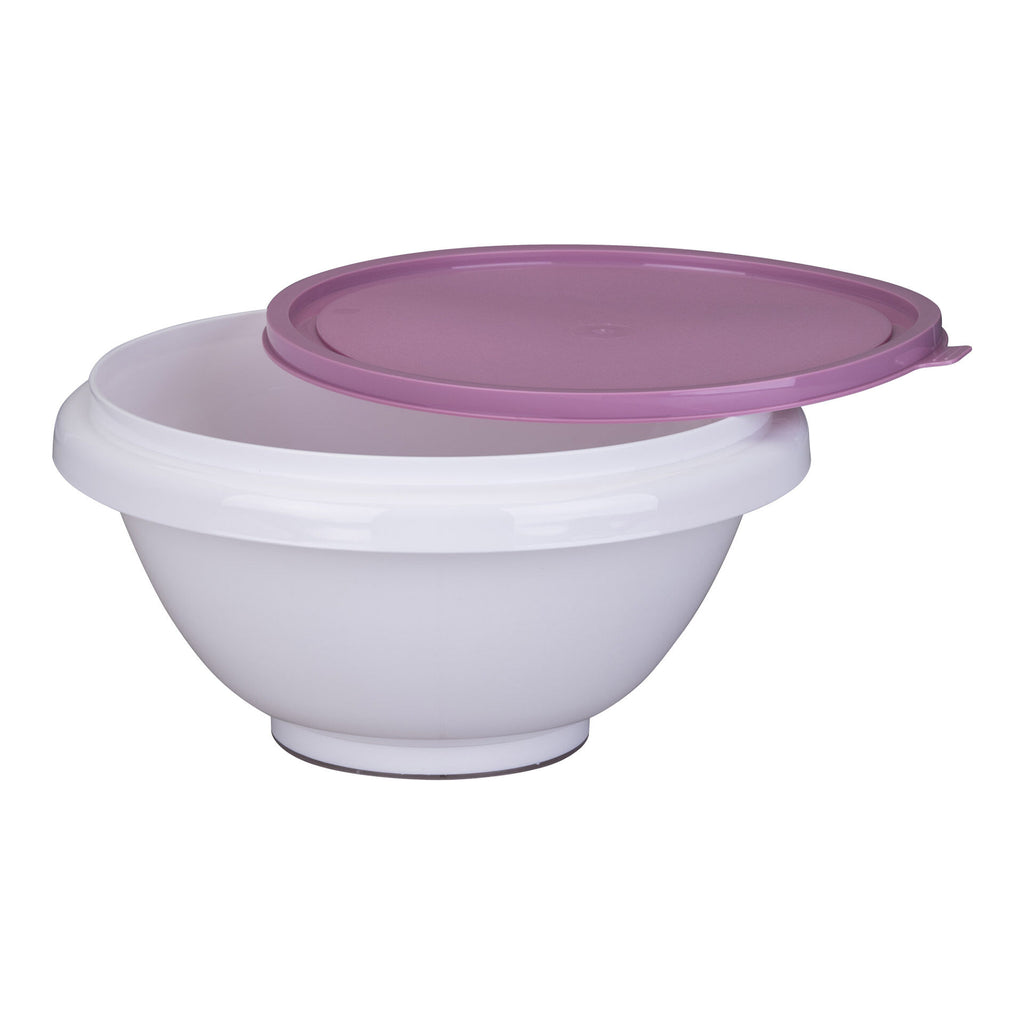 Rørebolle med lokk Ø29,5 cm 4,5 L plast Sweet Sensation - Zenker forfra
