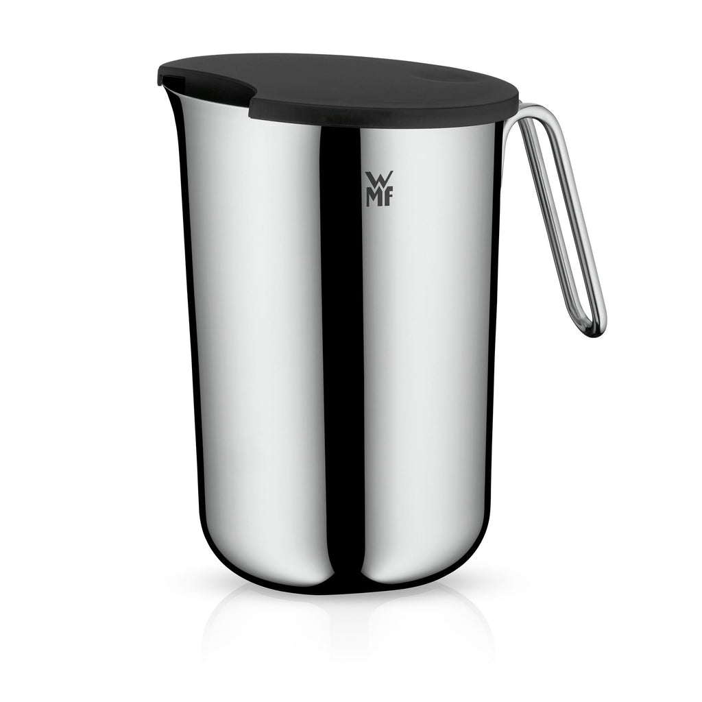 Rørebolle rustfritt stål 12,5 cm 1,5 L med helle og grep - WMF forfra