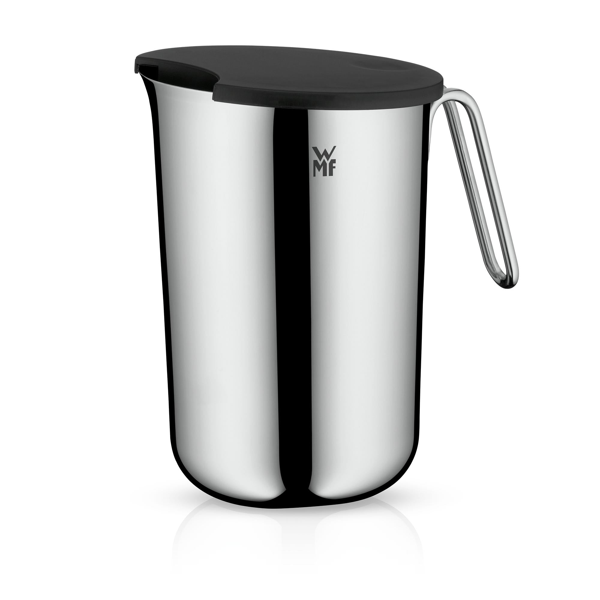Rørebolle rustfritt stål 12,5 cm 1,5 L med helle og grep - WMF forfra