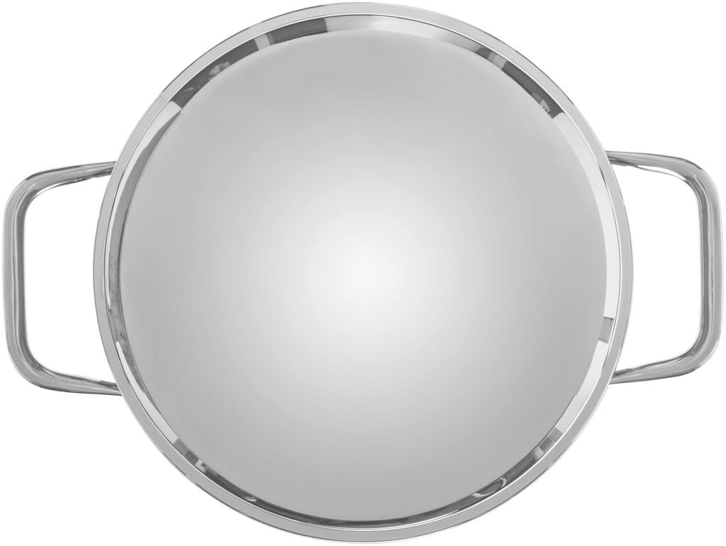 Nærbilde av rustfritt stål på Rørebolle rustfritt stål 20 cm 2,8 L Compact Cuisine