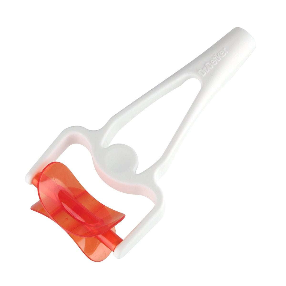 Rulleutstikker plast 15,5x7 cm White Christmas forfra