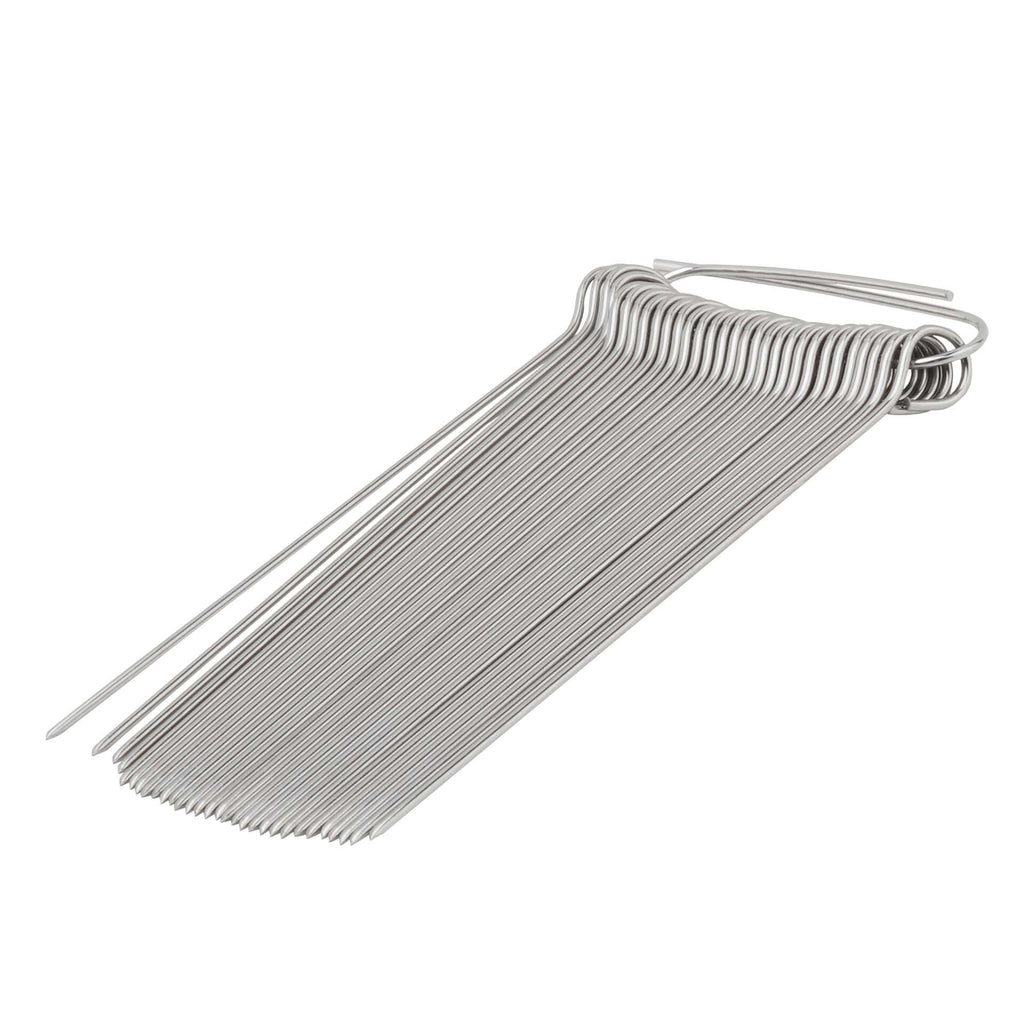 Rullnåler rustfritt stål 10 cm 30 stk - FMprofessional forfra