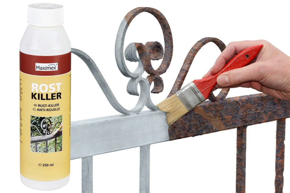 Rustfjerner og grunning 250 ml rustbeskyttelse - Maximex bakside