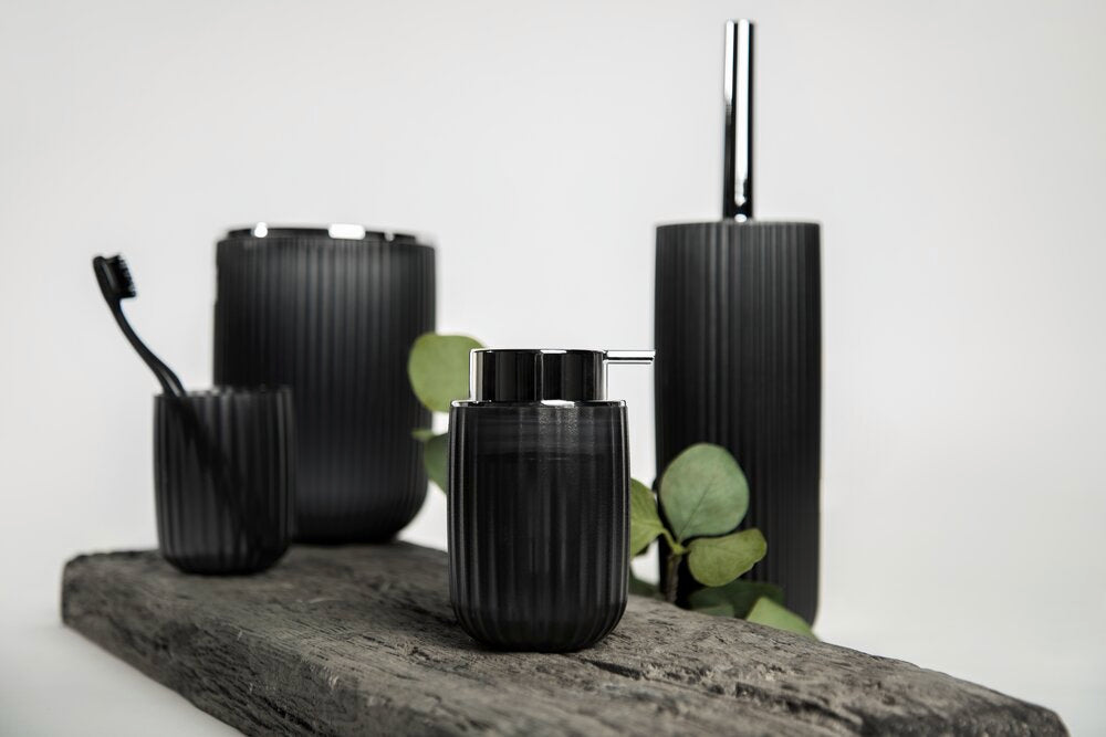Såpedispenser Agropoli grå plast 250 ml pumpe