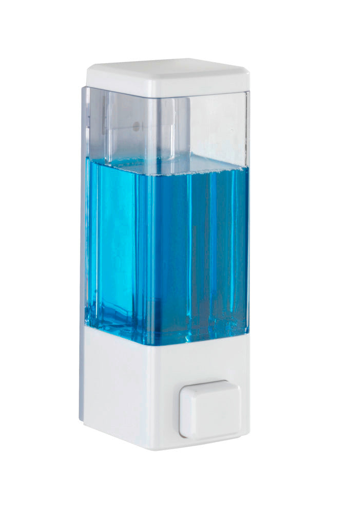 Såpedispenser Istres hvit 320 ml veggmontering front