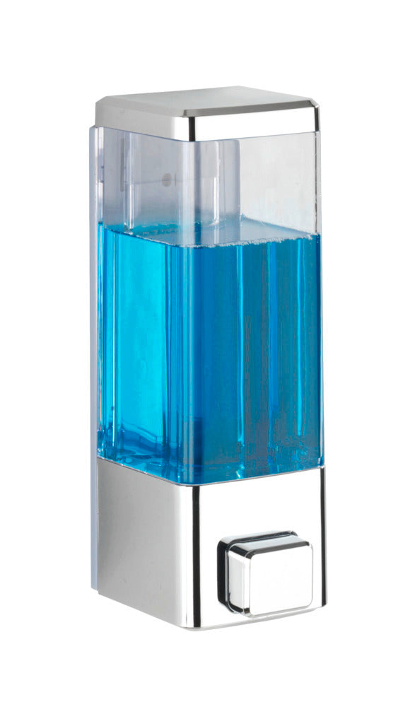 Såpedispenser Istres krom 320 ml borrefri veggmontering forfra