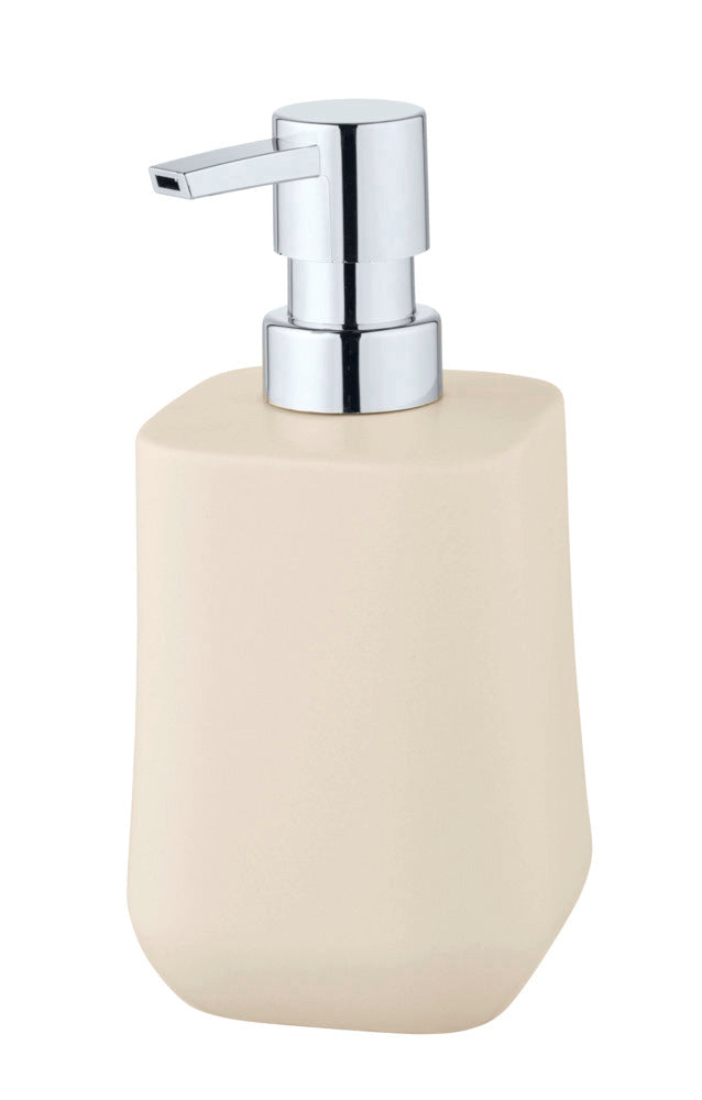 Såpedispenser keramikk Adine ecru - Schöner Wohnen forfra