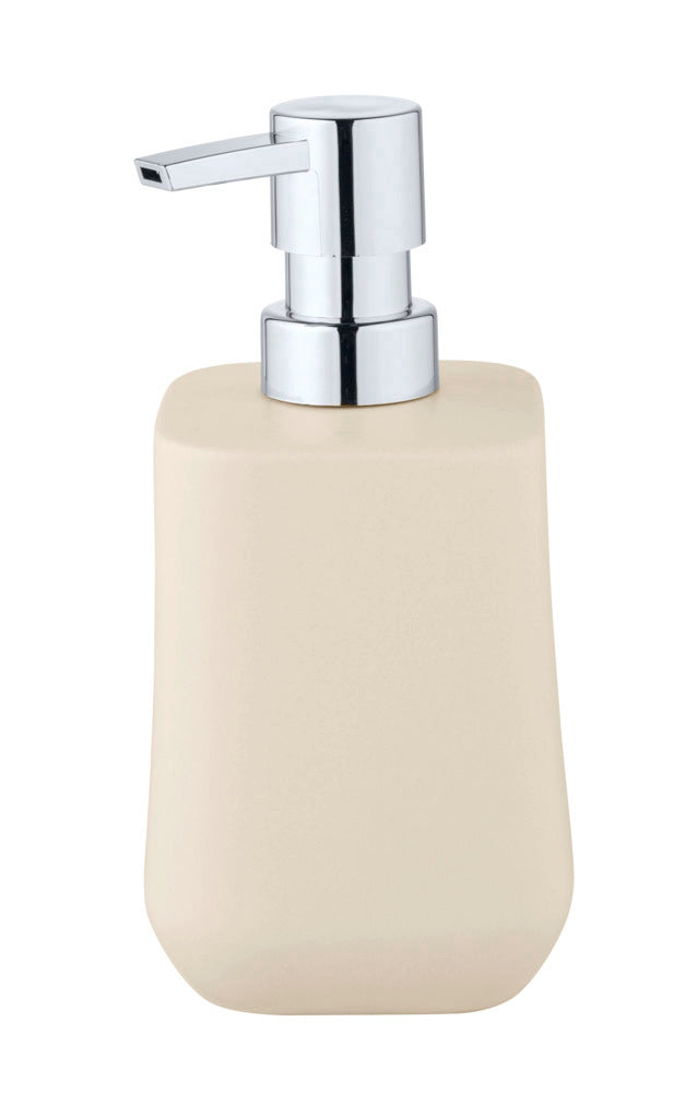 Såpedispenser keramikk Adine ecru - Schöner Wohnen detalj