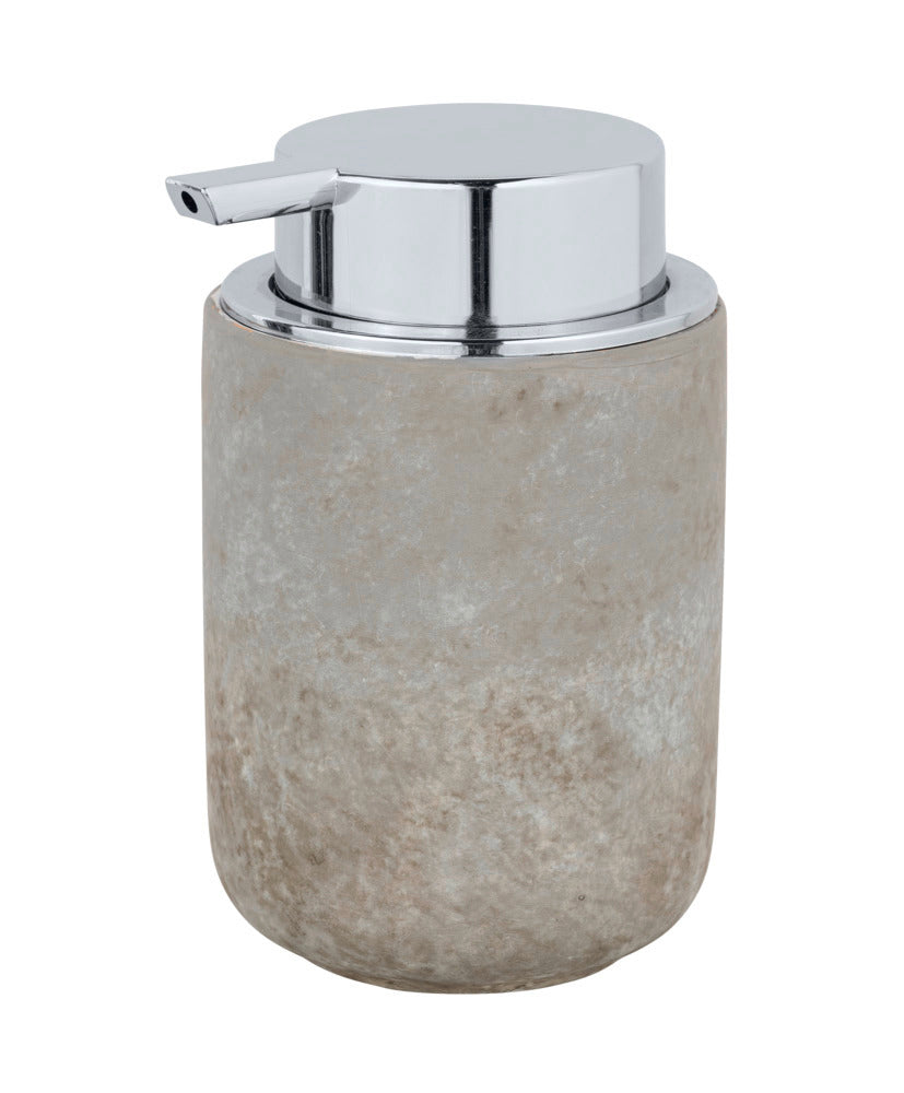 Såpedispenser keramikk grå, modell Londa - Schöner Wohnen forfra