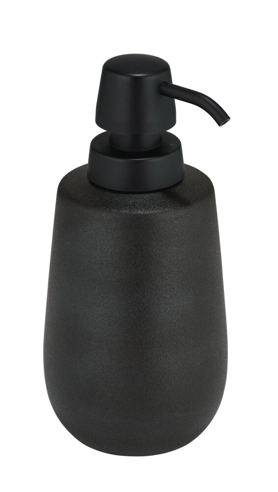 Såpedispenser keramikk svart Nerno forfra