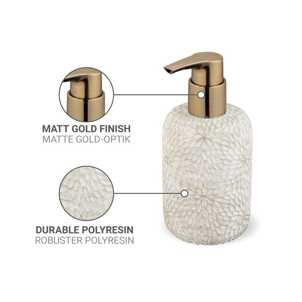 Nærbilde av pumpe på Såpedispenser Montalfano 300 ml påfyllbar