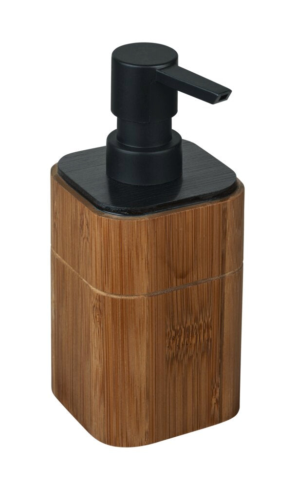 Såpedispenser Serro bambus brun - Wenko forfra