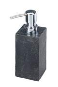 Såpedispenser Slate Rock svart polyresin 250 ml forfra
