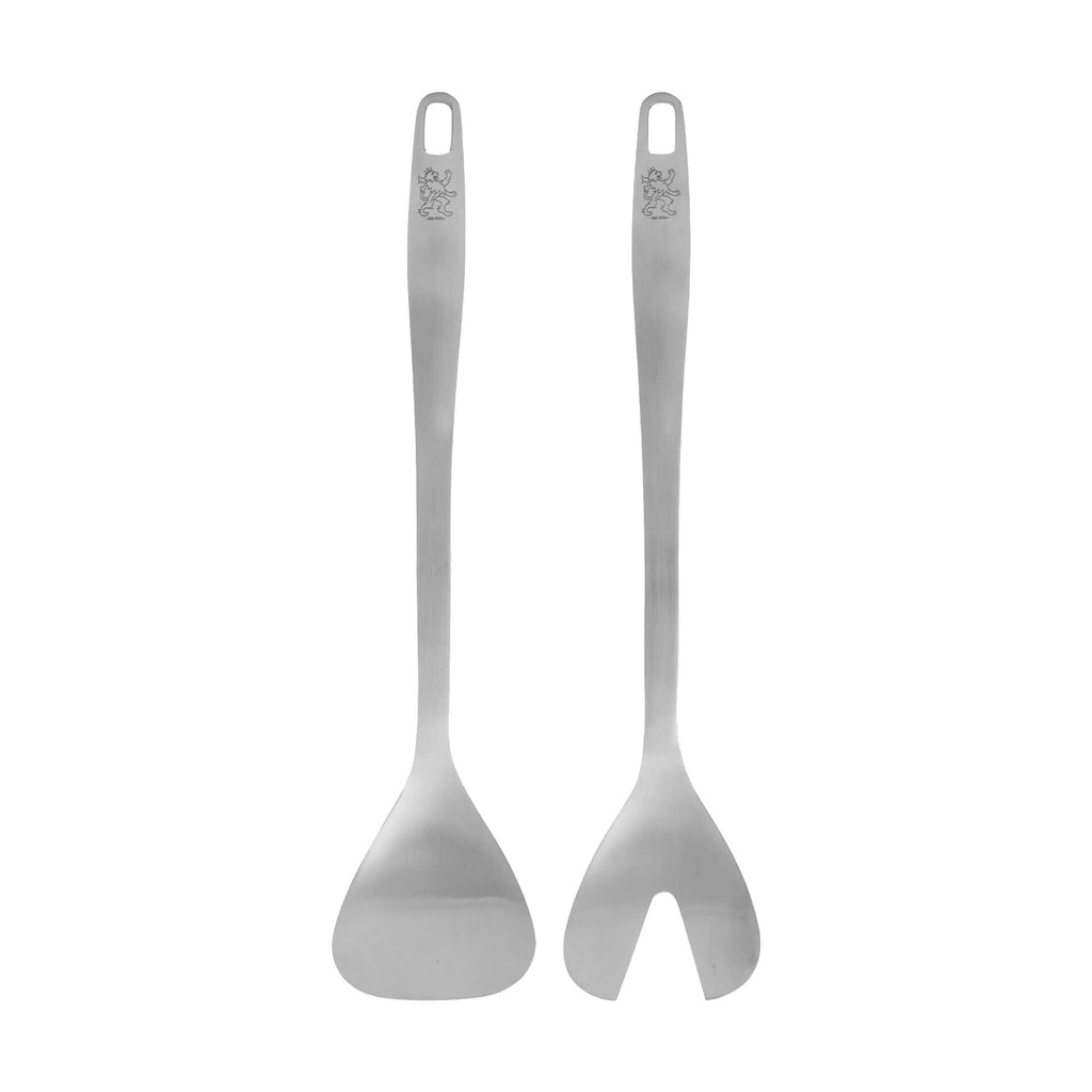 Salatbestikk Satin 32 cm rustfritt stål 2 deler detalj