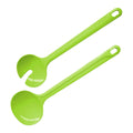 Salatbestikk Tropical Kitchen grønn 29,5 cm forfra