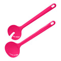 Salatbestikk Tropical Kitchen korall 29,5 cm forfra