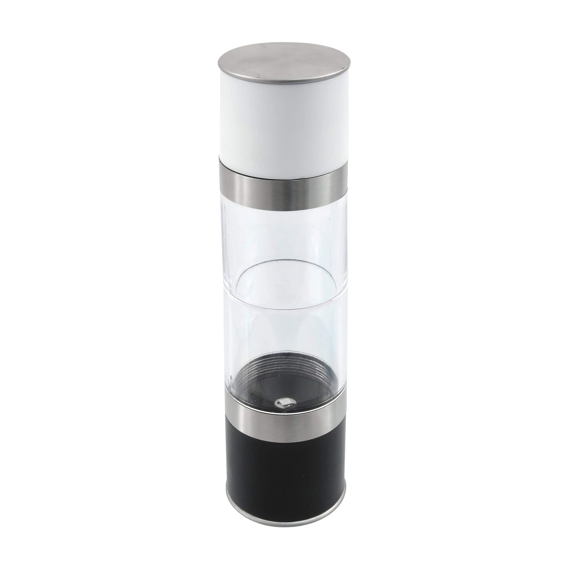 Salt- og pepperkvern duo 2-i-1 med keramisk verk 22 cm forfra