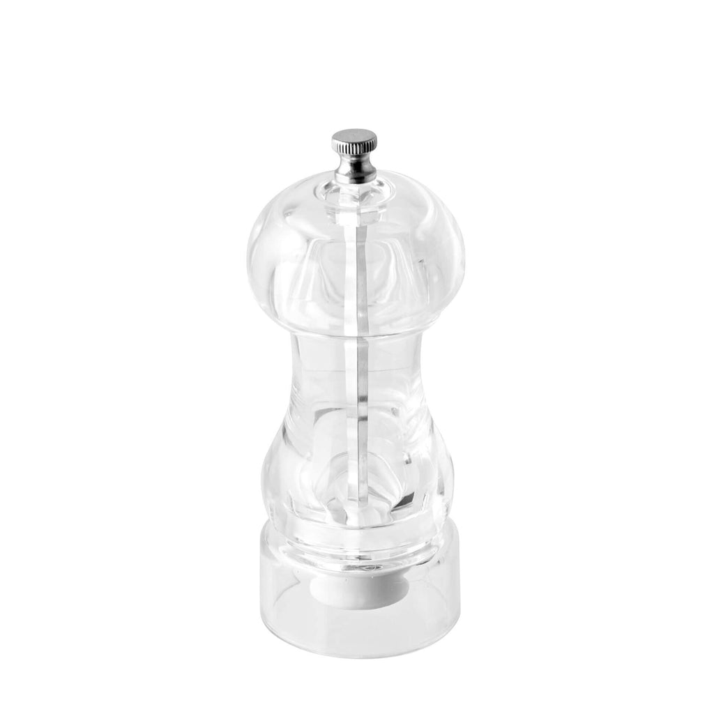Salt- og pepperkvern med keramisk verk 14,5 cm akryl forfra