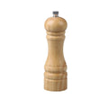 Salt- og pepperkvern tre 18 cm med keramisk verk FMprofessional forfra