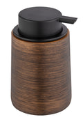 Såpedispenser Palena bronse polyresin forfra