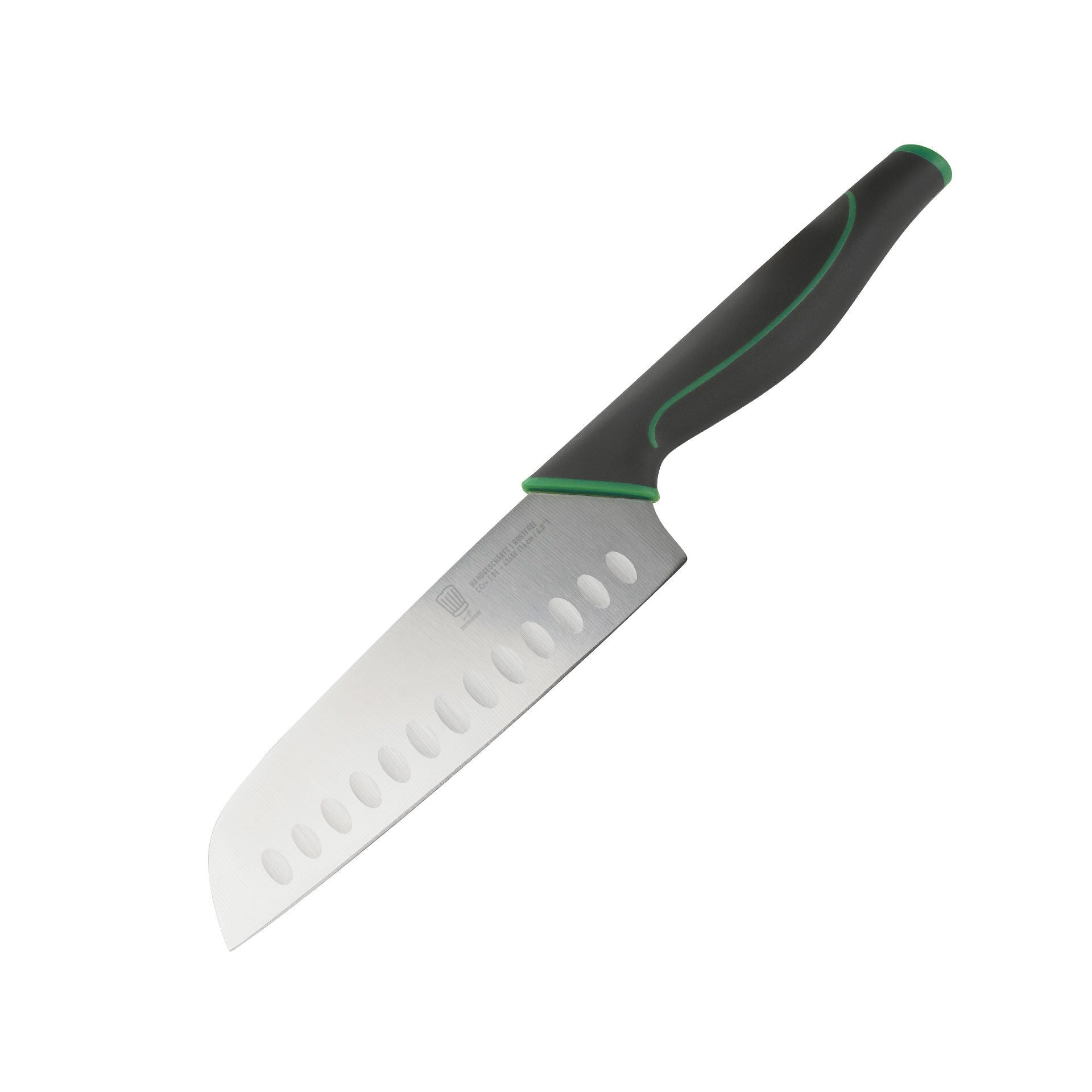 Santokukniv 16 cm rustfritt stål - Chefkoch trifft Fackelmann forfra