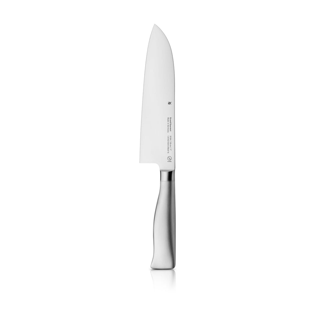 Santokukniv 18 cm Grand Gourmet rustfritt stål - WMF forfra