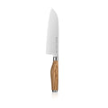 Santokukniv 18 cm Grand Wood oliventre - WMF forfra